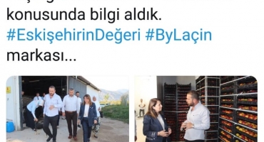Ak Parti Eskişehir Milletvekilimiz Sn. Emine Nur Günay Hanımın Bahçe Ziyareti